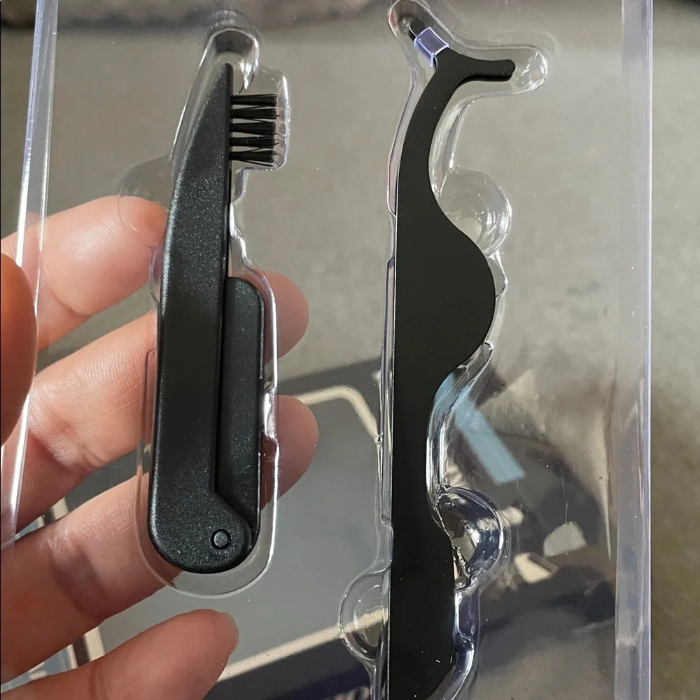 Brookstone includes folding
